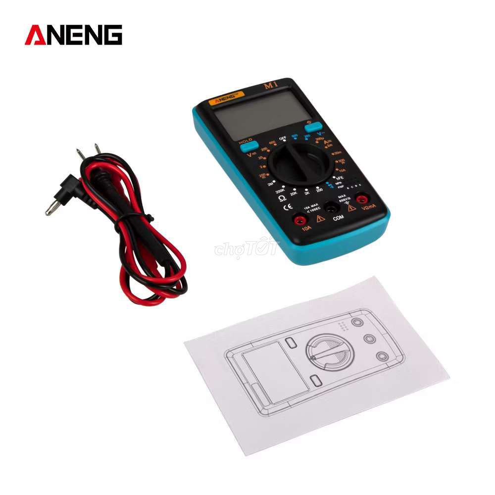 Đồng hồ vạn năng ANENG M1 Xanh đen. Mua bán Đồ chuyên dụng, Giống nuôi trồng tại Huyện Sóc Sơn Hà Nội được đăng bởi Bao Bao hình 1