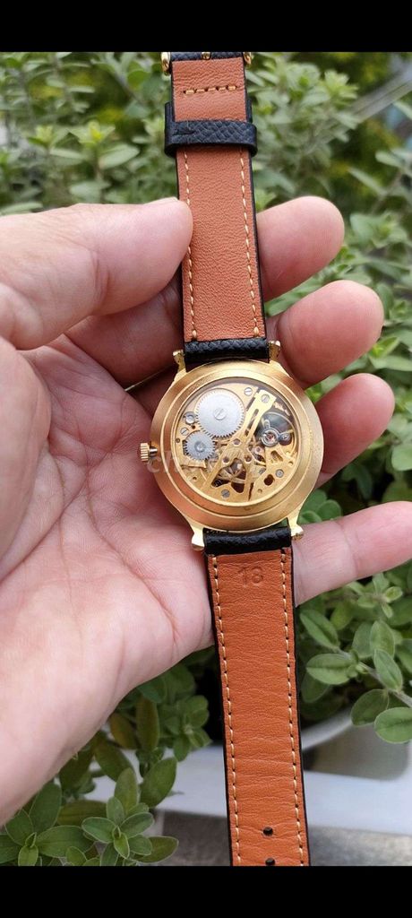 🇯🇵 Đồng hồ JAPAN skeleton cơ cót .Size 38 mm