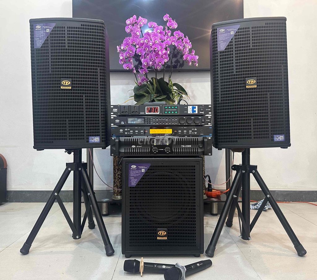 Dàn karaoke TN Sound Đen. Mua bán Tivi, Âm thanh tại Quận Nam Từ Liêm Hà Nội được đăng bởi long vũ  hình 1