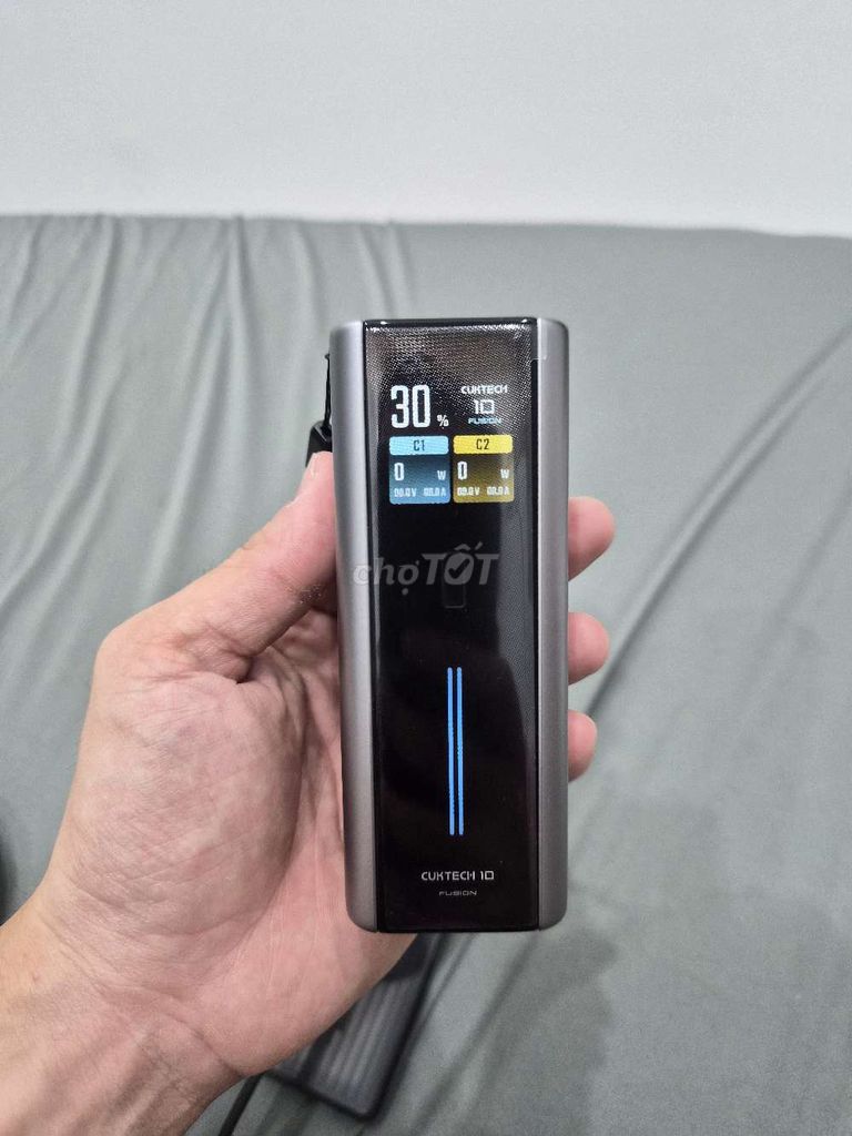 Sạc dự phòng Cuktech 10 Fusion 9000mAh 67W Xám. Mua bán Phụ kiện (Màn hình, Chuột...) tại Quận Thanh Khê Đà Nẵng được đăng bởi Quang Duy hình 1