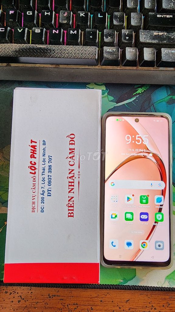 Oppo A3x 128GB Đỏ. Mua bán Điện thoại tại Huyện Lộc Ninh Bình Phước được đăng bởi Cầm Đồ Lộc Phát  hình 1