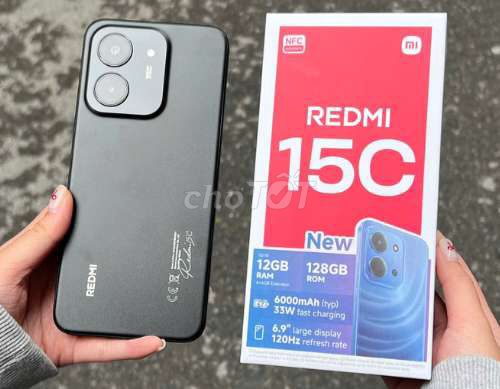 Xiaomi Redmi 15C 12GB/128GB Đen Mới 99.9%. Mua bán Điện thoại tại Huyện Trảng Bom Đồng Nai được đăng bởi Kiều Thị Li Đô hình 1