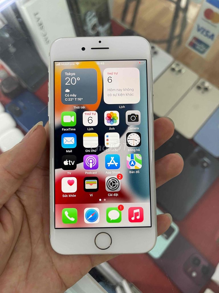 Apple iPhone 7 32GB Bạc rin đẹp bh 3 tháng. Mua bán Điện thoại tại Quận Bình Thạnh Tp Hồ Chí Minh được đăng bởi Đông Mobile hình 1
