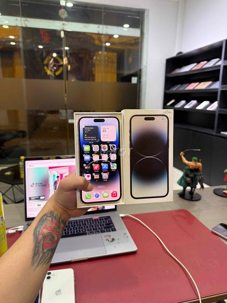 Apple iPhone 14 Pro Max 128GB Trắng Zin All. Mua bán Điện thoại tại Quận Đống Đa Hà Nội được đăng bởi KT Hà Nội Mobile hình 1
