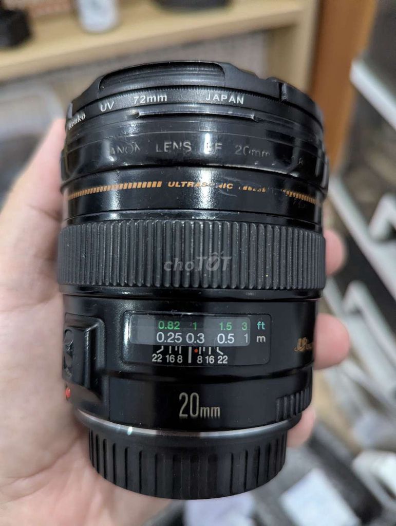 Ống kính Canon 20mm f/2.8 USM. Mua bán Máy ảnh, Máy quay tại Quận Cẩm Lệ Đà Nẵng được đăng bởi Cloud hình 1