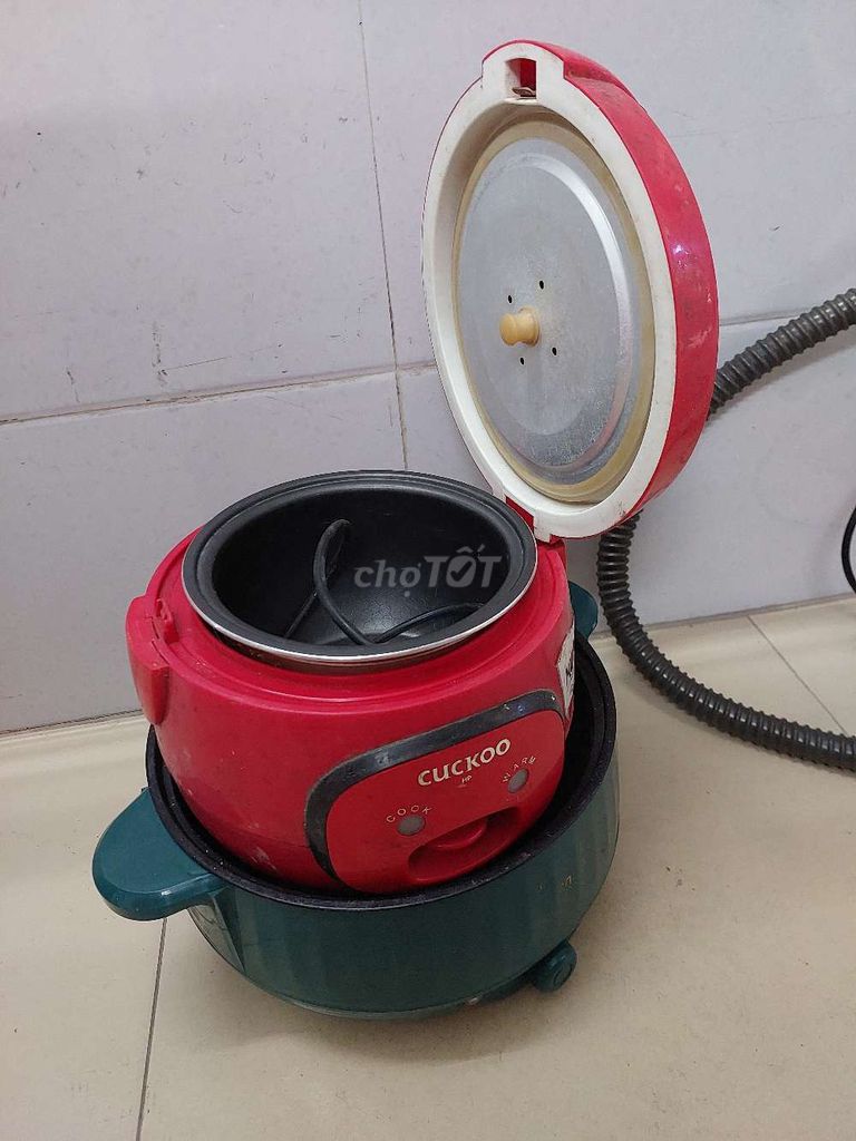 Nồi cơm điện Cuckoo Đỏ . Mua bán Bếp, lò, đồ điện nhà bếp tại Quận Nam Từ Liêm Hà Nội được đăng bởi khac vien hình 1