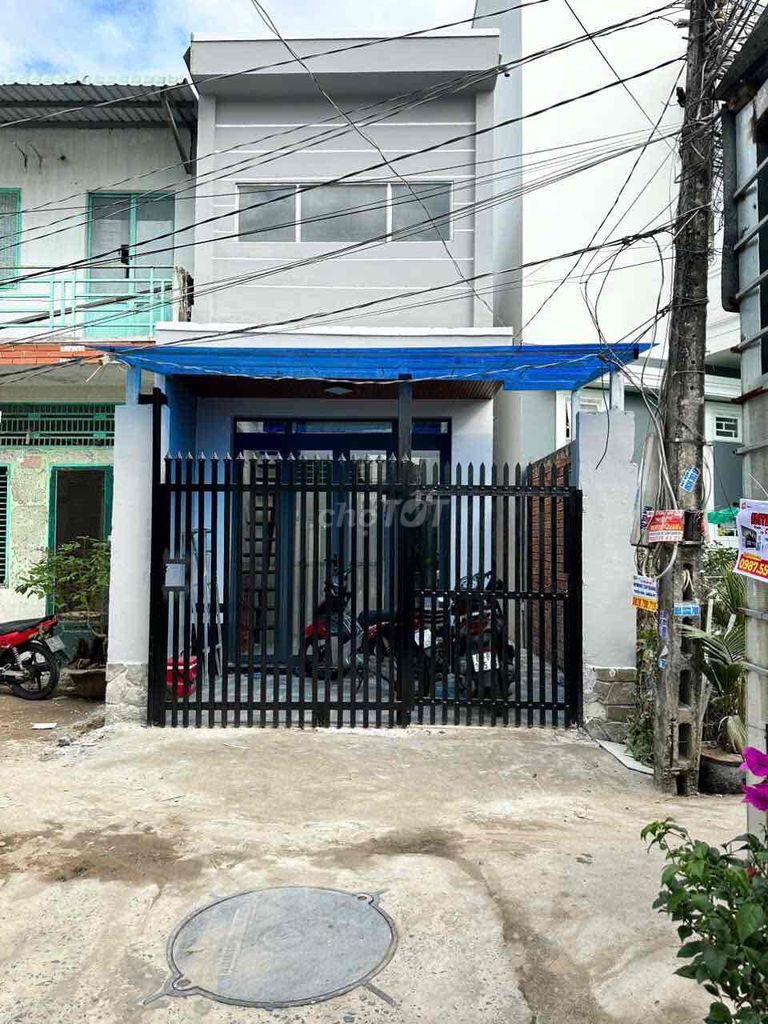 Bán nhà trệt lửng hẻm 42 Trần Việt Châu