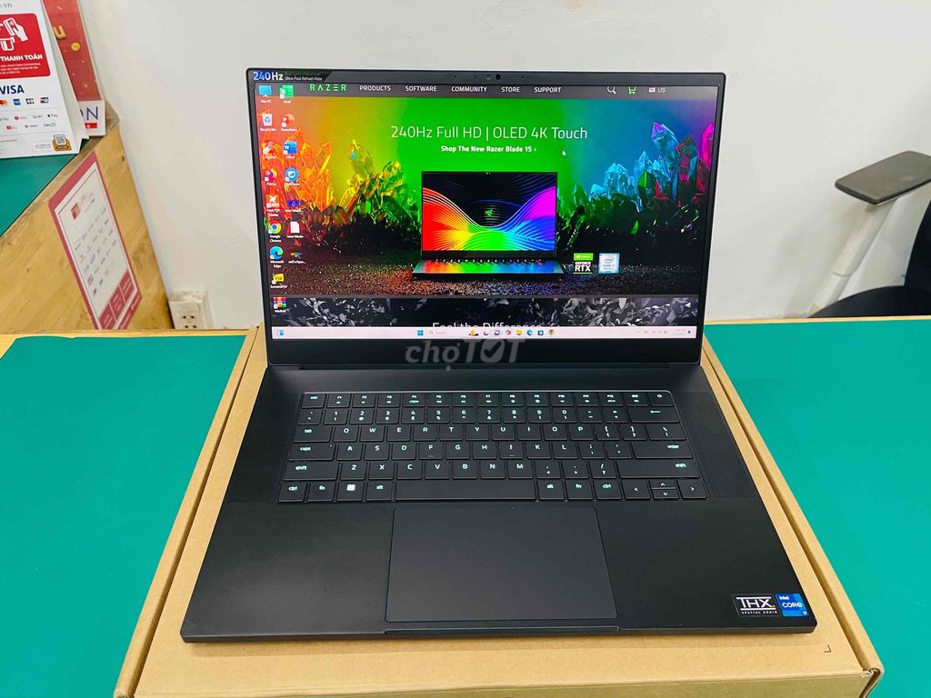 Game Razer Blade 15 i7 12800H-32Gb-512-rtx 3060 6G