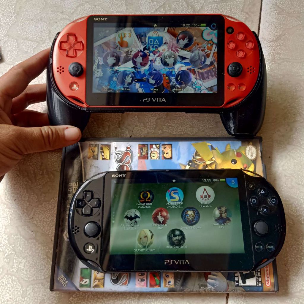Máy chơi game Ps vita hack full. Mua bán Thiết bị chơi game tại Quận Bình Tân Tp Hồ Chí Minh được đăng bởi Lý Dũng hình 2
