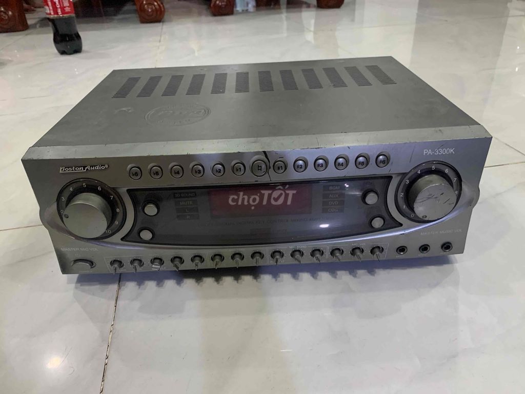 Amply Boston Audio PA-3300K Xám. Mua bán Tivi, Âm thanh tại Quận 7 Tp Hồ Chí Minh được đăng bởi Nguyễn Long hình 1