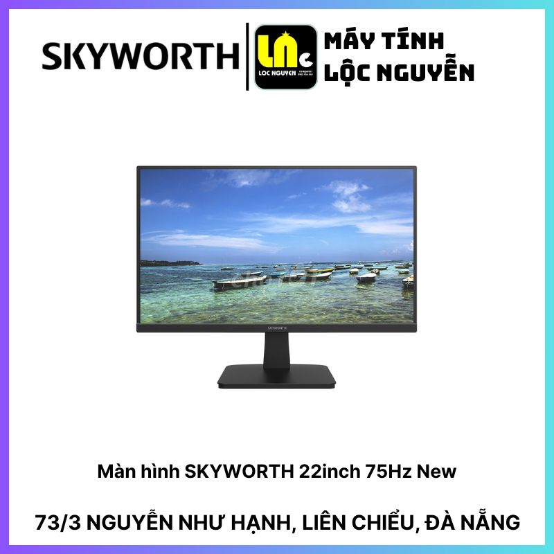 🔥 SALE SỐC_Màn hình Skyworth 22in 75Hz New BH 24TH