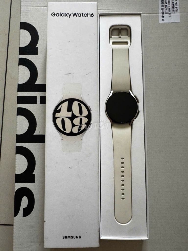 Samsung Galaxy Watch 6 40mm Silver. Mua bán Thiết bị đeo thông minh tại Quận Bình Tân Tp Hồ Chí Minh được đăng bởi Tuấn hình 1