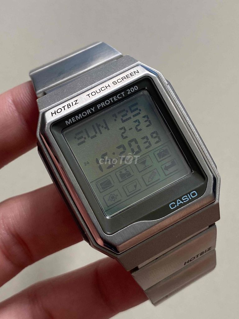 ĐỒNG HỒ CẢM ỨNG CHUẨN HÃNG CASIO DÒNG VDB2000 ĐẸP