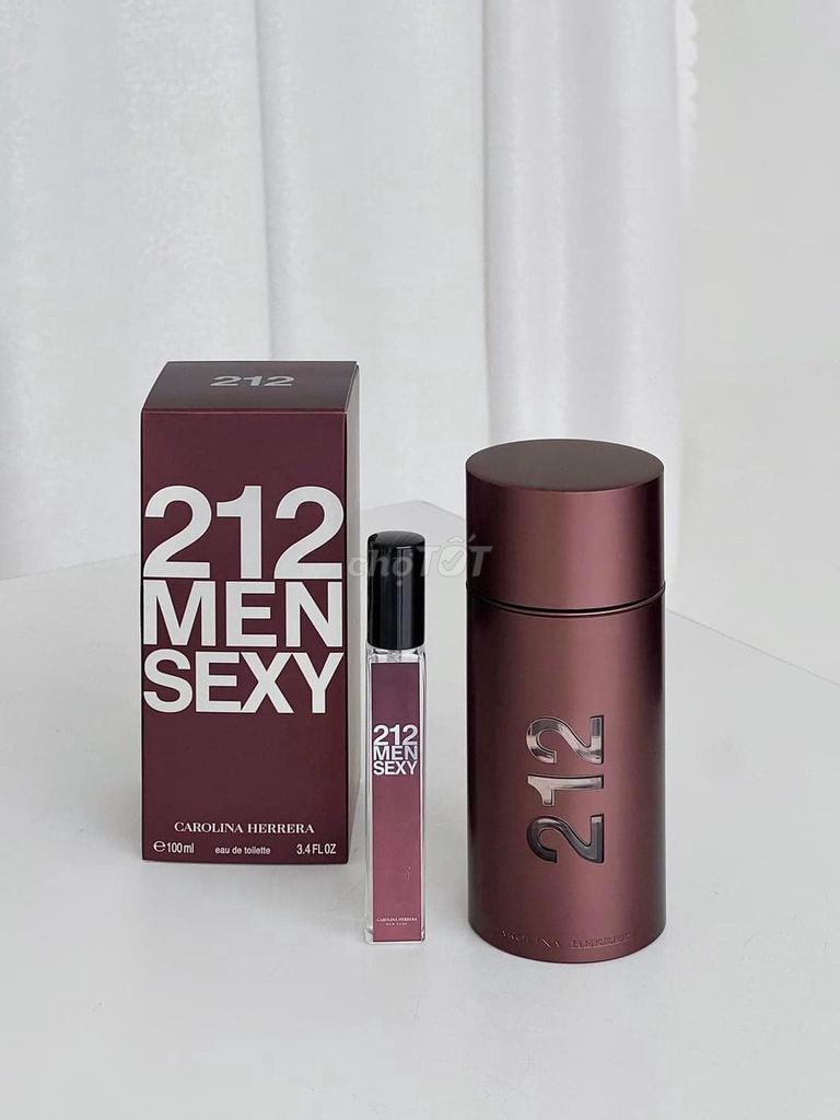 Nước hoa chính hãng. Carolina Herrera 212 Sexy Men