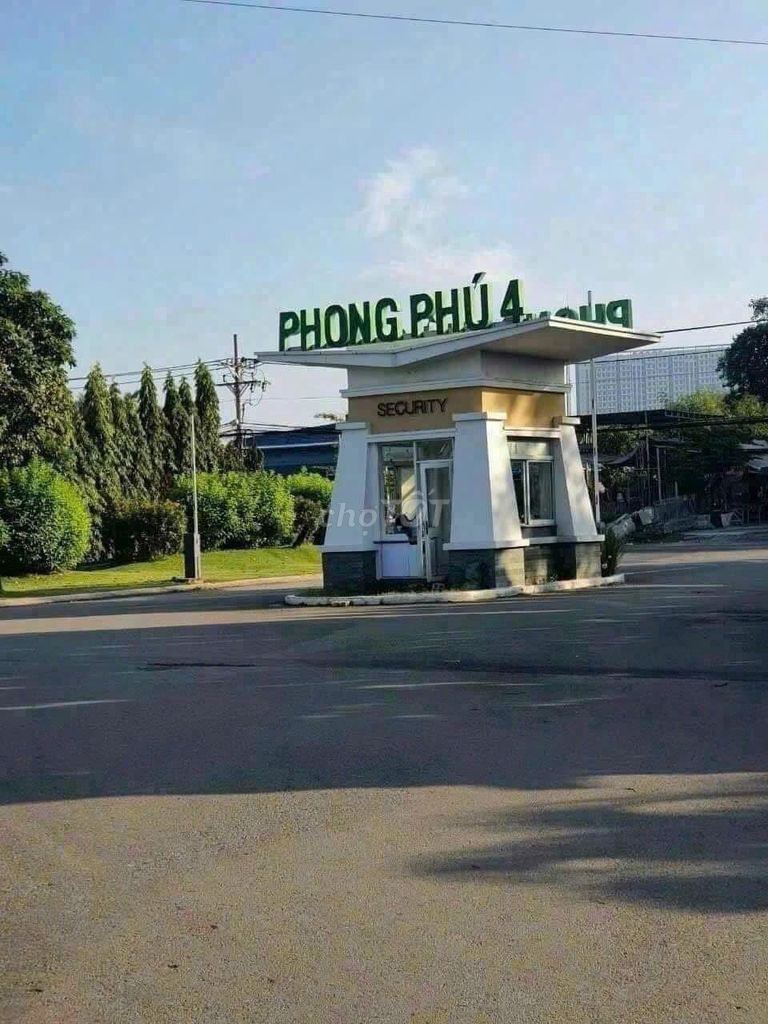 Bán đất KDC Phong Phú 4 -Khang điền BC, DT:5x20m, 5.2tỷ, Sổ hồng riêng