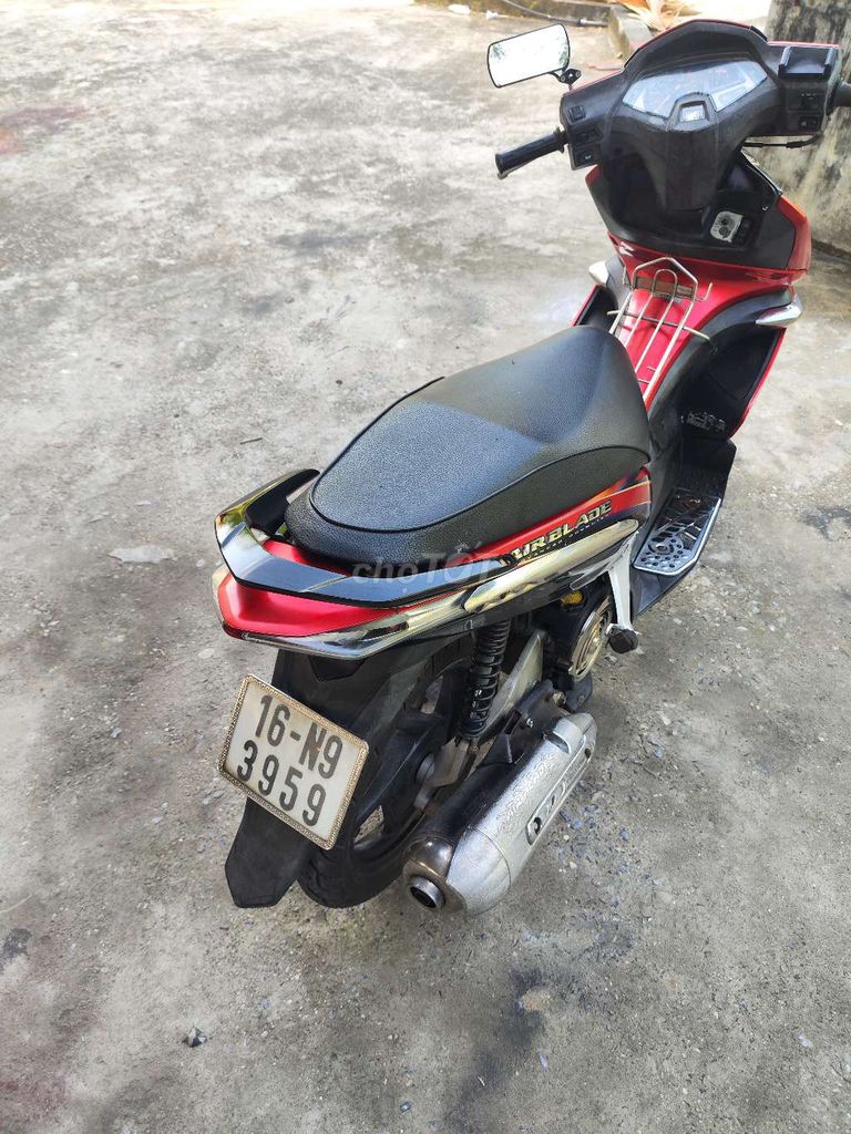 Honda Airblade 2009 красно-черный