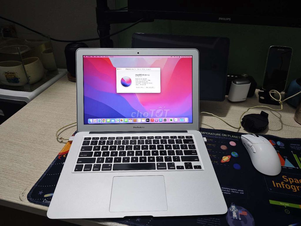 Apple Macbook Air 2017 i5 8GB/121GB Bạc. Mua bán Laptop tại Quận Bình Tân Tp Hồ Chí Minh được đăng bởi Minh hình 1