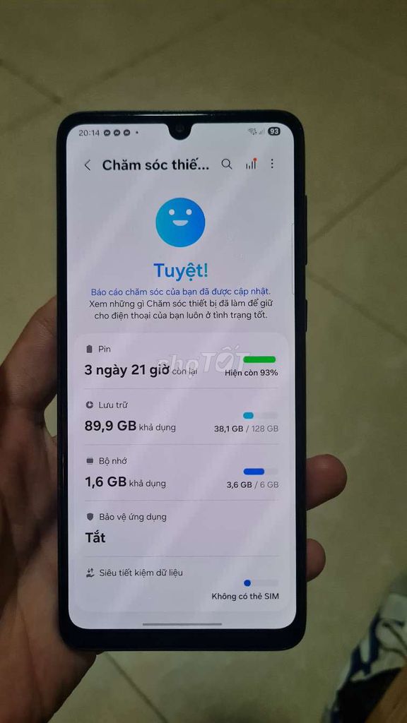 Samsung A33 5G 128GB Đen. Mua bán Điện thoại tại Quận Hà Đông Hà Nội được đăng bởi Thành hình 1