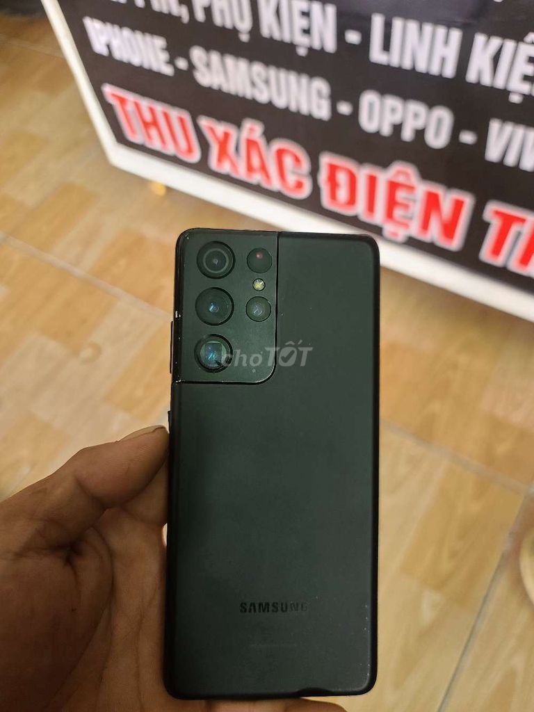 Samsung S21 Ultra 128GB Đen. Mua bán Điện thoại tại Thành phố Vũng Tàu Bà Rịa - Vũng Tàu được đăng bởi sơn vũng tàu hình 1