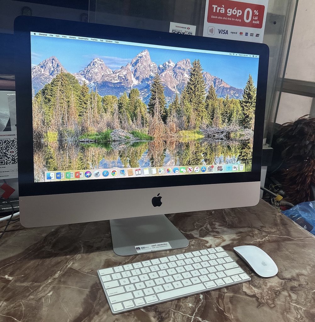 IMAC 21.5" Core i5/8Gb/1Tb/21.5"FullHD cực đẹp rẻ. Mua bán Máy tính để bàn tại Quận Hoàng Mai Hà Nội được đăng bởi Quốc Tuấn hình 1