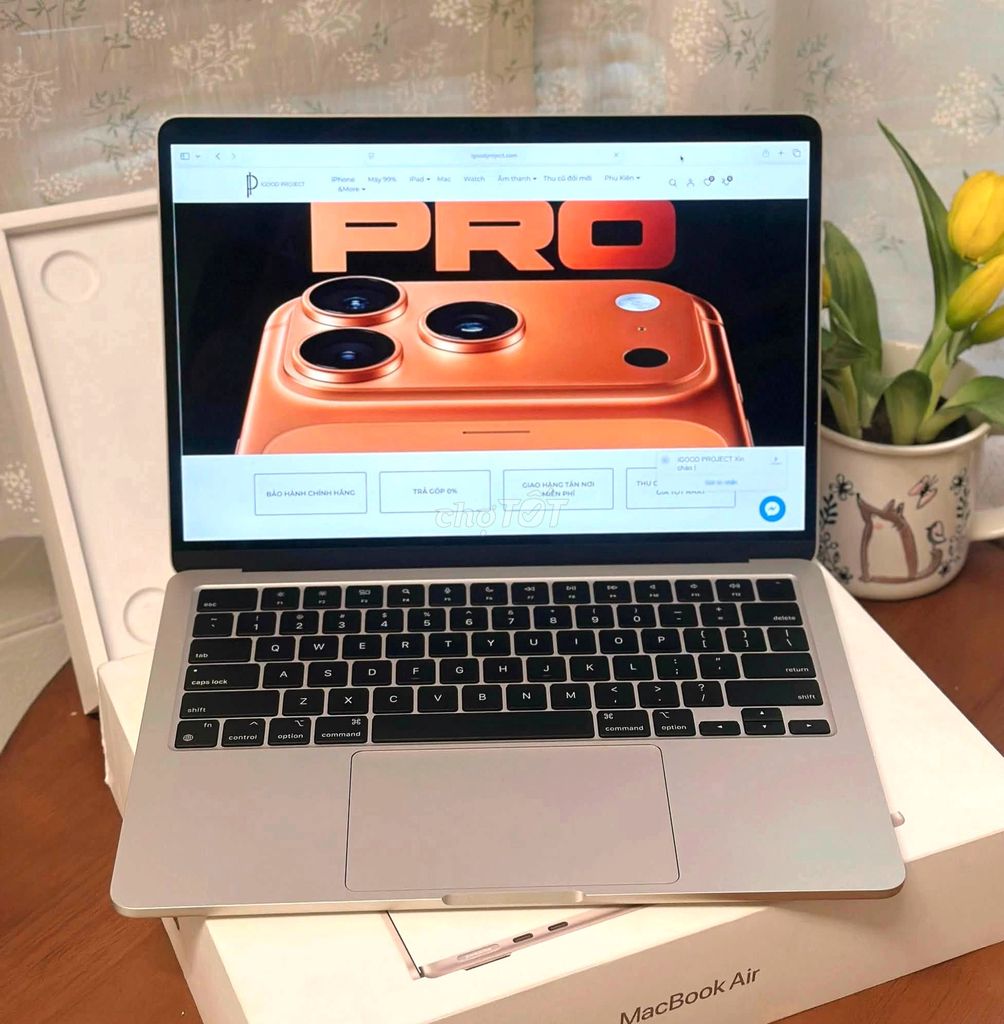 Apple MacBook Air M5 16GB/512GB Starlight NEW. Mua bán Laptop tại Quận Hải Châu Đà Nẵng được đăng bởi TTCenter 484 NÚI THÀNH hình 1