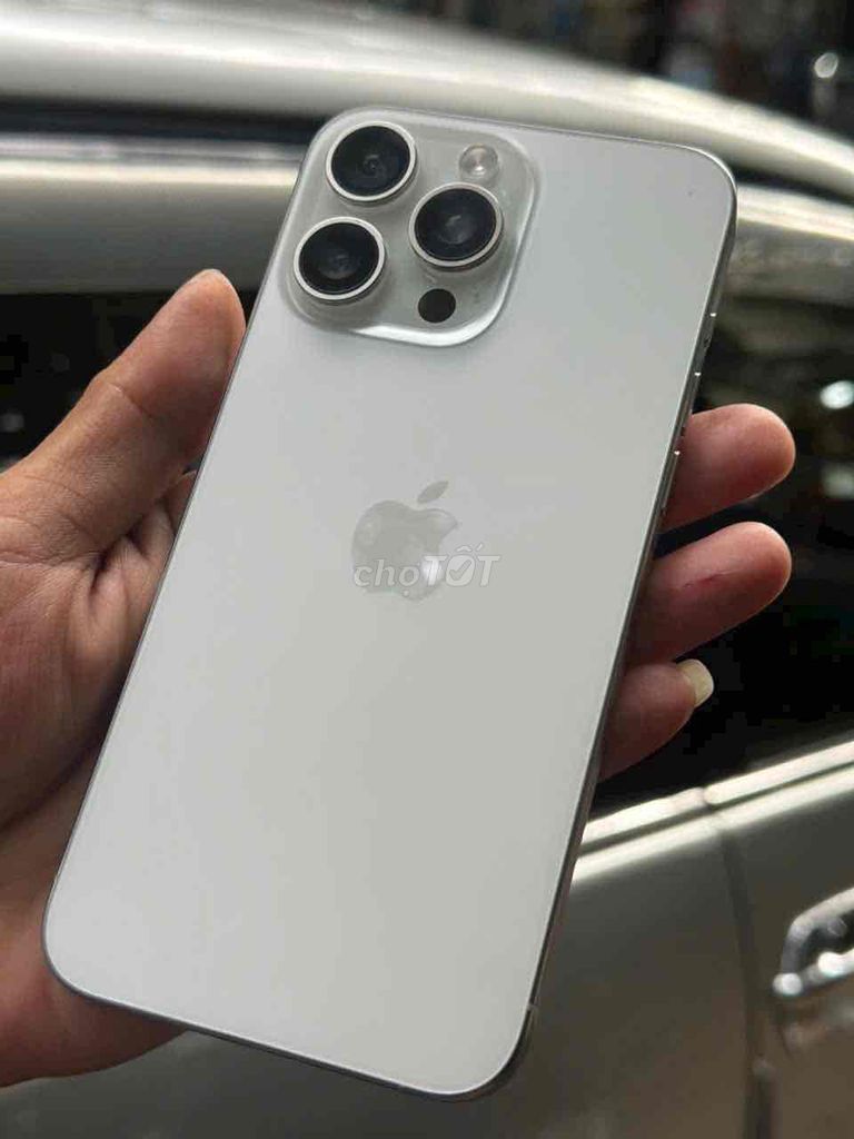 Apple iPhone 15 Pro Max 512GB Trắng 89%. Mua bán Điện thoại tại Thành phố Biên Hòa Đồng Nai được đăng bởi Puletale hình 1