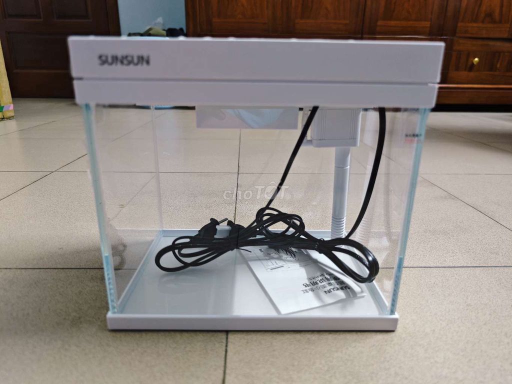 Bể cá mini SUNSUN Kính Trắng. Mua bán Phụ kiện, Thức ăn, Dịch vụ tại Quận Thanh Khê Đà Nẵng được đăng bởi Nam hình 1