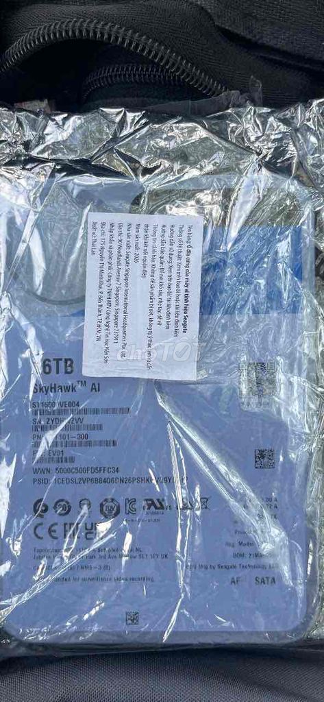 Ổ cứng HDD Seagate SkyHawk AI 16TB Mới. Mua bán Linh kiện (RAM, Card...) tại Huyện Châu Phú An Giang được đăng bởi Vi Tính Hoàng Anh hình 1