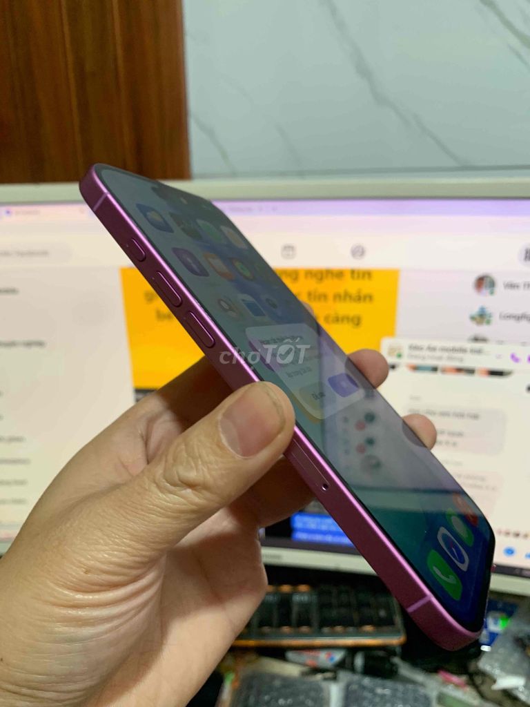 Apple iPhone 16 Plus 128GB Hồng. Mua bán Điện thoại tại Quận Lê Chân Hải Phòng được đăng bởi hoang anh hình 1