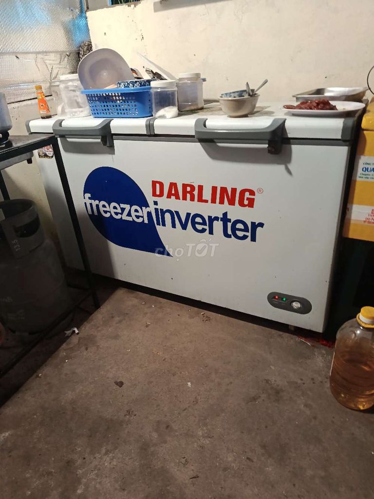 Tủ đông Darling Inverter Trắng. Mua bán Tủ lạnh tại Thành phố Biên Hòa Đồng Nai được đăng bởi Nguyễn Đức Tỵ hình 1