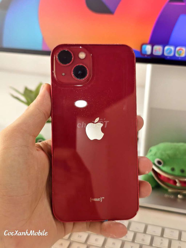 Apple iPhone 13 Đỏ Quốc tế, zin nguyên ốc áp. Mua bán Điện thoại tại Quận Liên Chiểu Đà Nẵng được đăng bởi Minh Hiệp CócXanhMobile hình 1