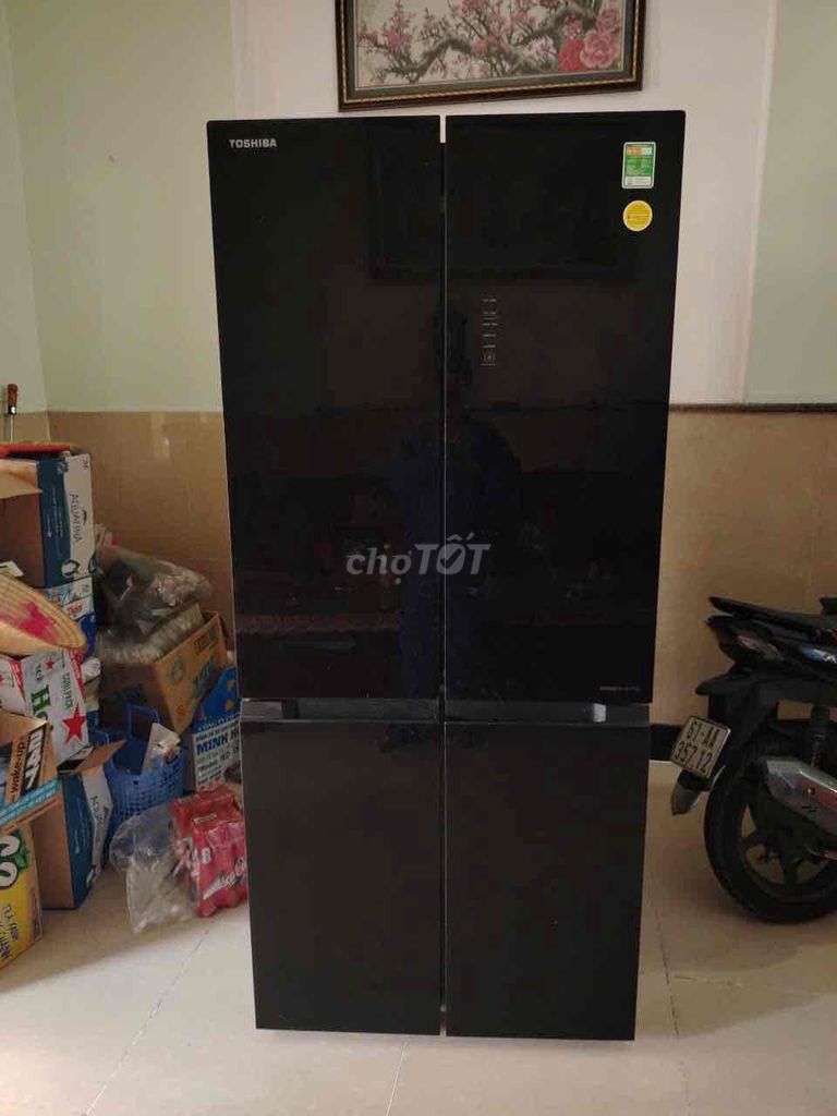 Tủ lạnh Toshiba 4 cánh mặt gương Đen. Mua bán Tủ lạnh tại Thành phố Thủ Đức Tp Hồ Chí Minh được đăng bởi cường hình 1