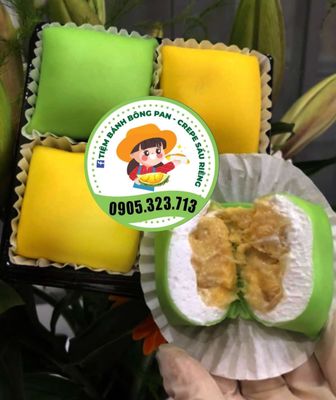 Bánh CREPE Sầu Riêng