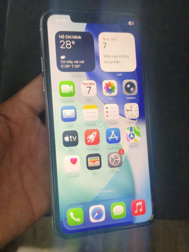 Apple iPhone 11 Pro Max 256GB Bạc. Mua bán Điện thoại tại Huyện Châu Thành Bến Tre được đăng bởi Hoàng An Mobile hình 1