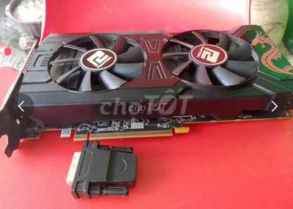 Card đồ họa RX 570 8GB Quạt kép Đen. Mua bán Linh kiện (RAM, Card...) tại Quận Sơn Trà Đà Nẵng được đăng bởi  Võ Trọng Nghĩa hình 1