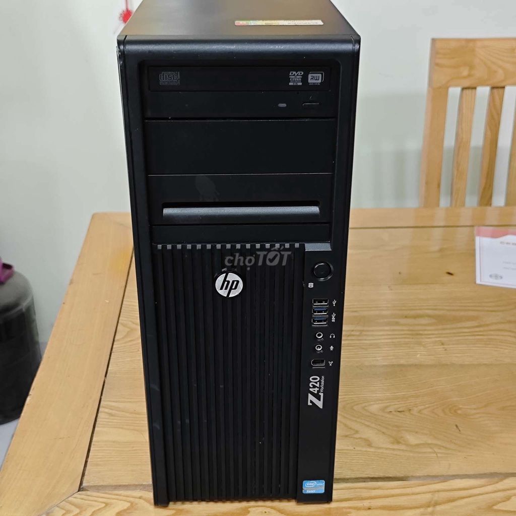 HP Z420v2/ 2696v2/RAM32GB/SSD256GB. Mua bán Máy tính để bàn tại Huyện Hóc Môn Tp Hồ Chí Minh được đăng bởi Nguyễn ngọc Khôi  hình 1