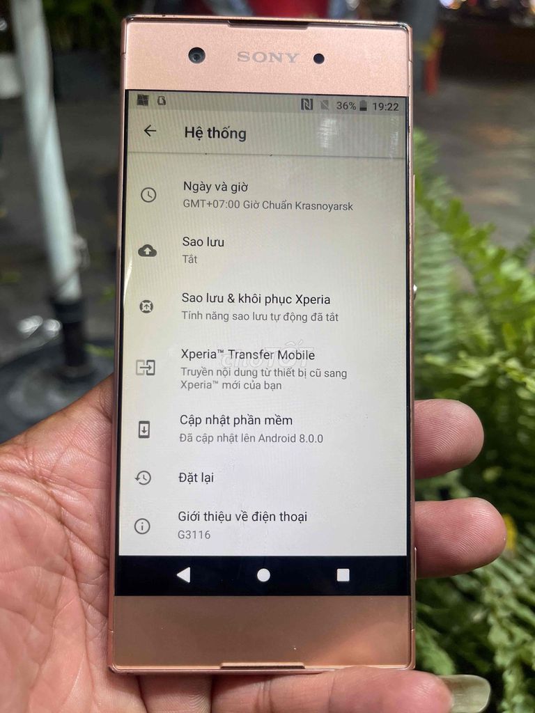 Sony Xperia XA1 Vàng hồng. Mua bán Điện thoại tại Quận 8 Tp Hồ Chí Minh được đăng bởi Lâm Khang hình 1