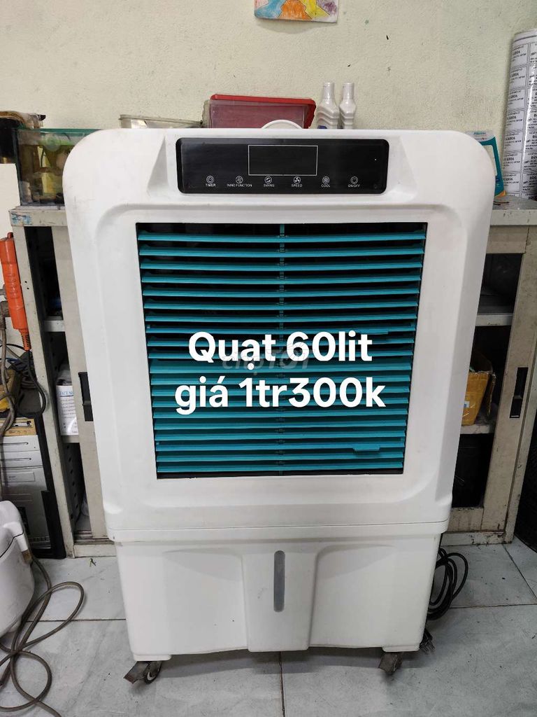 Quạt hơi nước 60 lít Trắng. Mua bán Quạt tại Quận Cẩm Lệ Đà Nẵng được đăng bởi Quạt củ giá ok hình 1