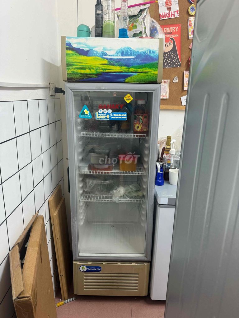Tủ mát Sanaky 250L. Mua bán Tủ lạnh tại Quận Bắc Từ Liêm Hà Nội được đăng bởi Tủ lạnh máy giặt cũ hình 1