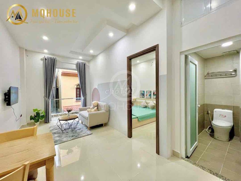 CHDV full nội thất studio và 1pn ban công máy giặt riêng cực thoáng