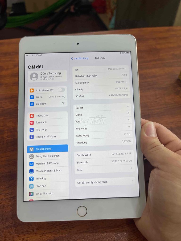 ipad mini 4. Mua bán Máy tính bảng tại Thành phố Long Khánh Đồng Nai được đăng bởi Dũng hình 1