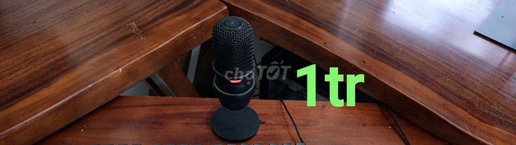 Microphone HyperX Đen Thu âm livestream. Mua bán Tivi, Âm thanh tại Quận Ngũ Hành Sơn Đà Nẵng được đăng bởi Vo Thao Ly  hình 1