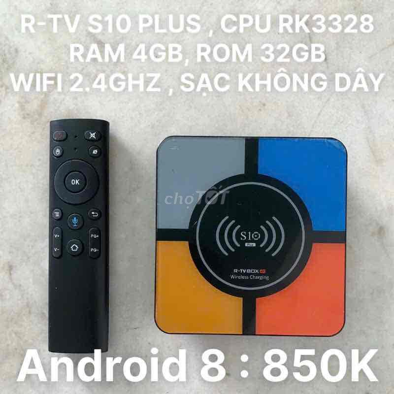 Đầu Box Tivi Android R-TV S10 PLUS Ram 4GB