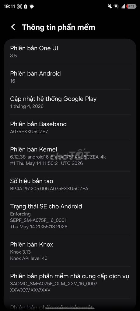 Samsung Galaxy A07 64GB Đen. Mua bán Điện thoại tại Huyện Quảng Xương Thanh Hóa được đăng bởi Hieu Nn hình 1