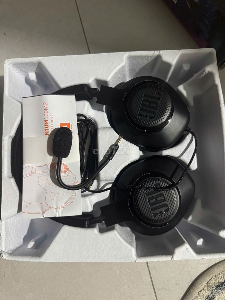Tai nghe gaming JBL Quantum 100 M2 Đen. Mua bán Tivi, Âm thanh tại Quận Gò Vấp Tp Hồ Chí Minh được đăng bởi thanh Tiến hình 1
