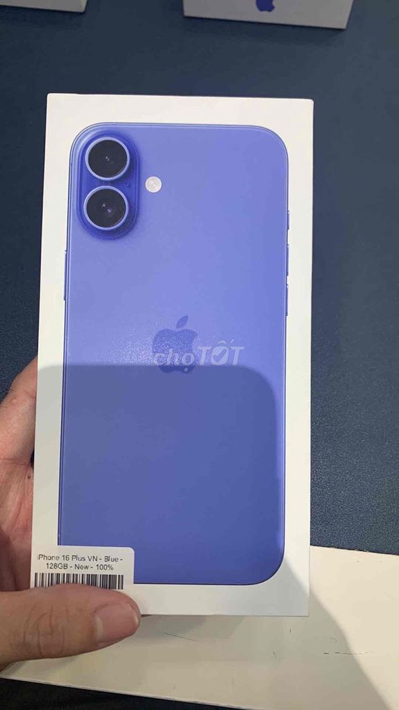 Apple iPhone 16 Plus Xanh 128GB Mới 100%. Mua bán Điện thoại tại Quận Ninh Kiều Cần Thơ được đăng bởi Minh Phát hình 1
