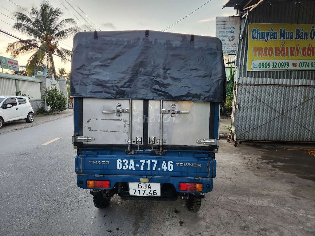 Thaco Towner 900kg 2017. Mua bán Xe tải, xe ben tại Huyện Chợ Gạo Tiền Giang được đăng bởi Trần Huỳnh ÔtÔ cũ Tiền Giang hình 5