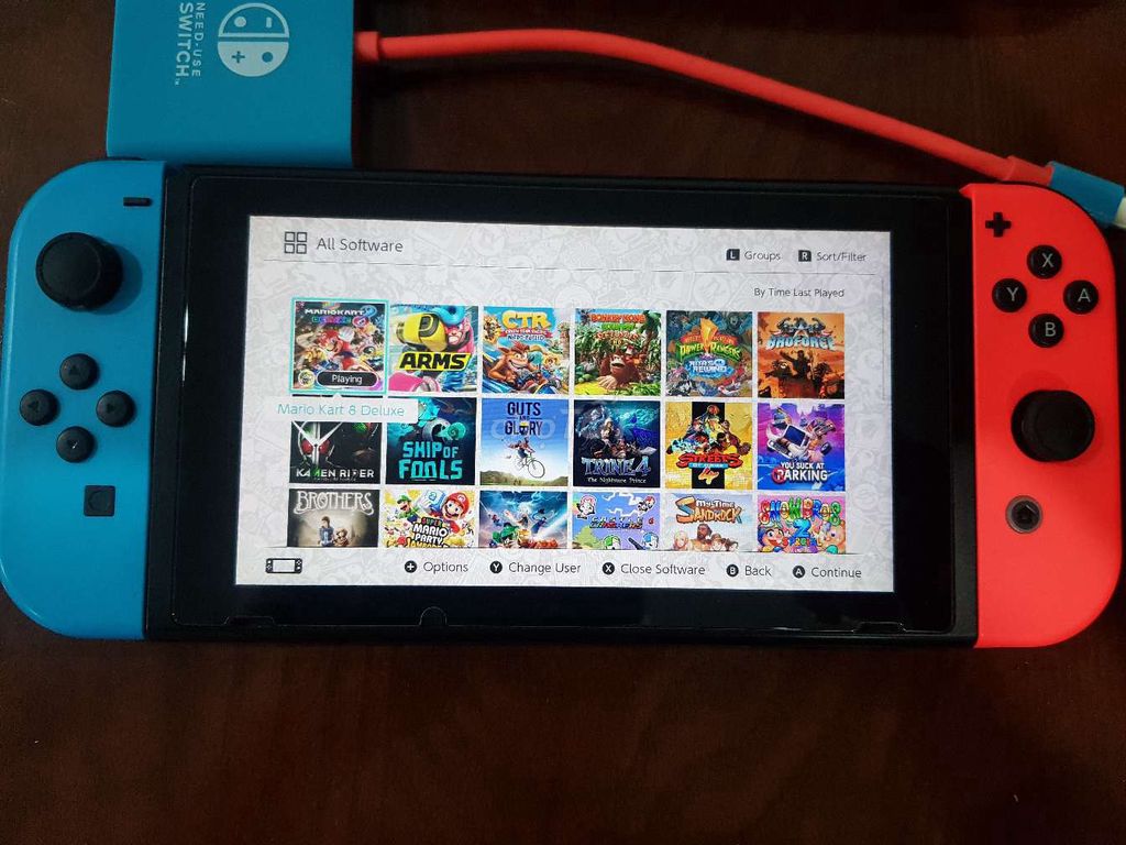 Nitendo switch V2, bản 256 Gb