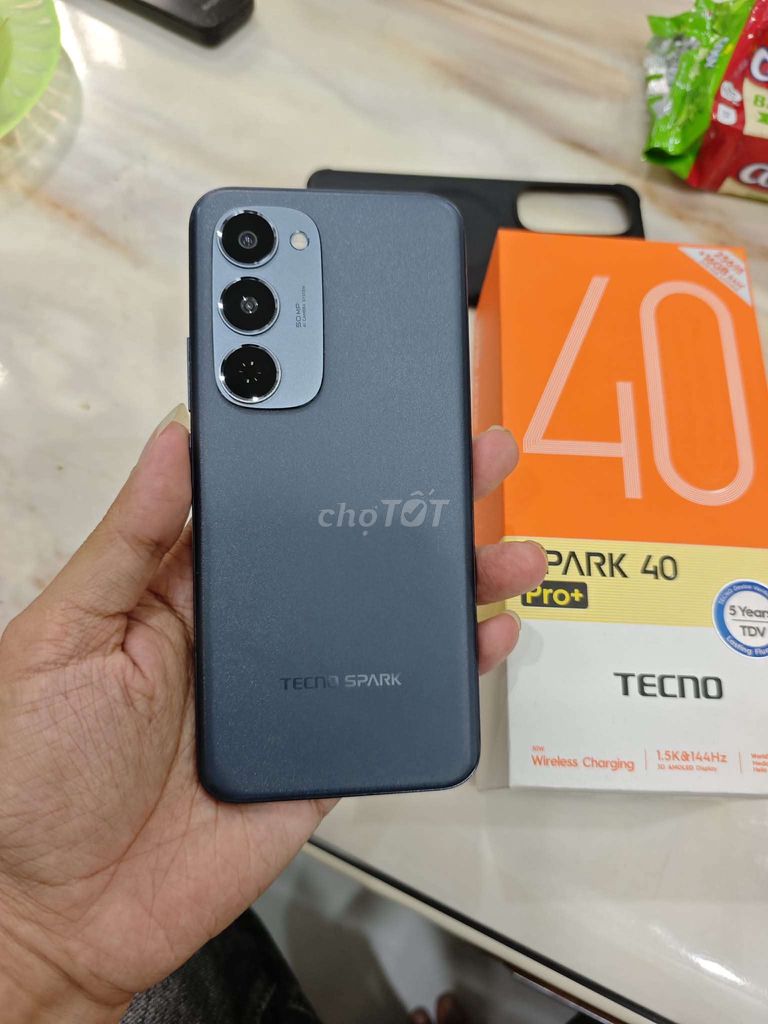 Tecno Spark 40 Pro plus ram 8/256g full box. Mua bán Điện thoại tại Quận Hải Châu Đà Nẵng được đăng bởi Tú Tú  hình 1
