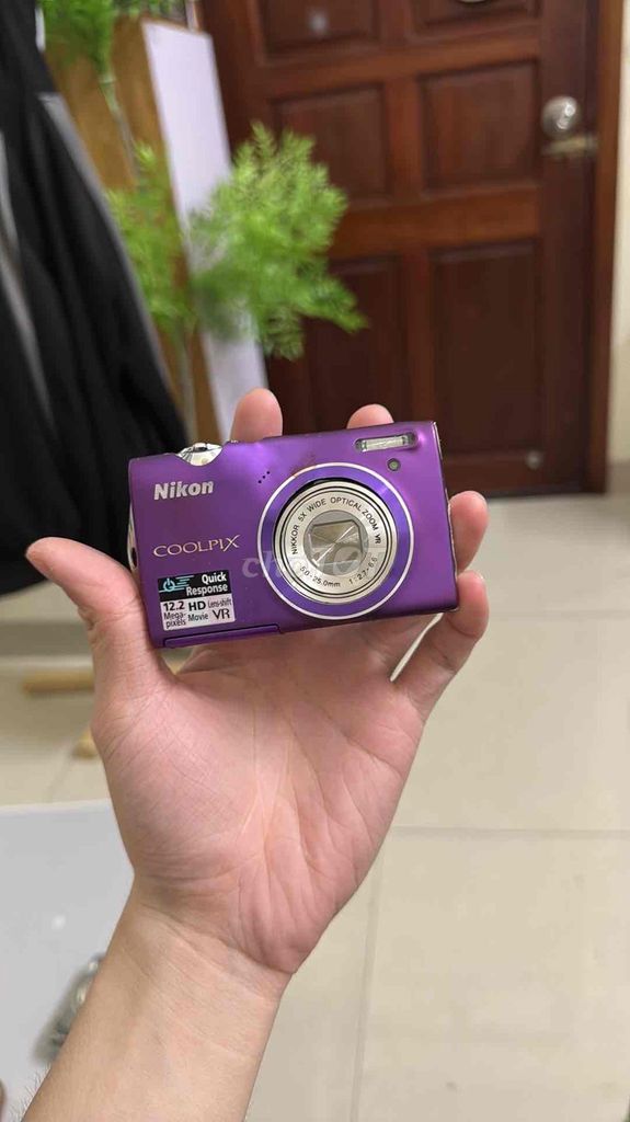 xác Nikon Coolpix S5100 Tím. Mua bán Máy ảnh, Máy quay tại Quận 1 Tp Hồ Chí Minh được đăng bởi LATONG hình 1